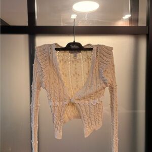 Urban Outfitters Ivory Knit Sweater